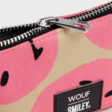 Wouf Cosmetic Bag 'Corduroy' in Pink