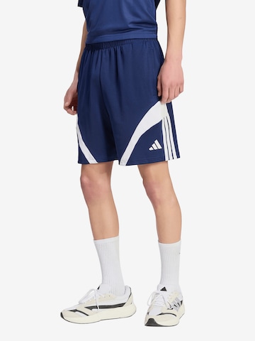 ADIDAS SPORTSWEAR Regular Urheiluhousut 'TIRO 7' värissä sininen: etupuoli