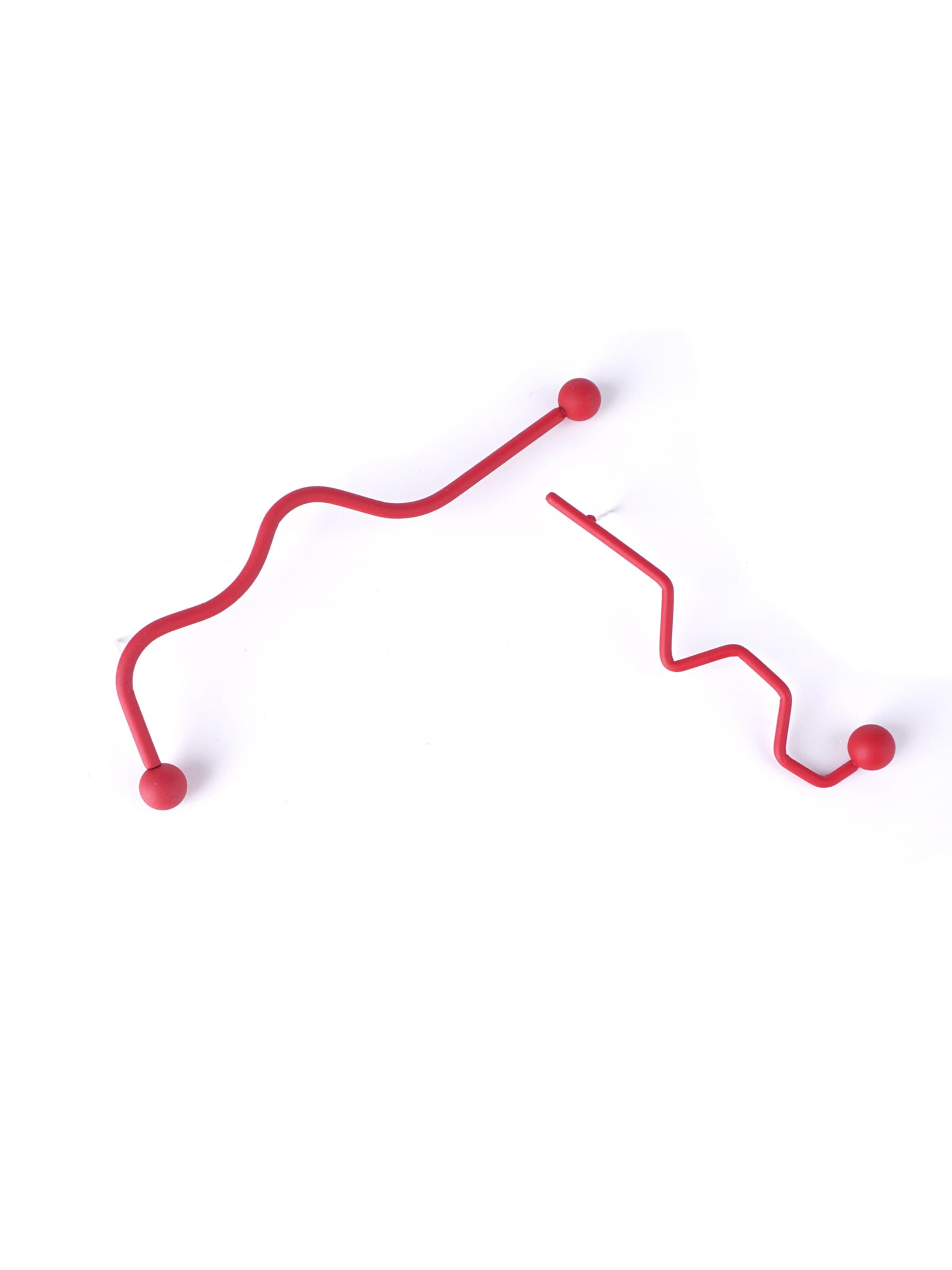Nightini Earrings in Red