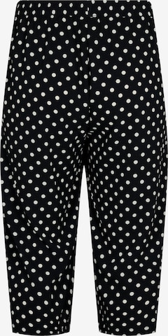 Zizzi - Pierna ancha Pantalón 'CAANNI' en negro