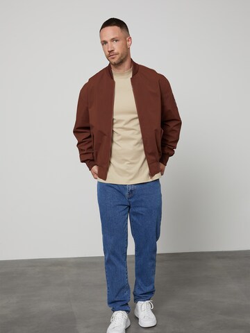 DAN FOX APPAREL Jacke 'Kalle' in Braun