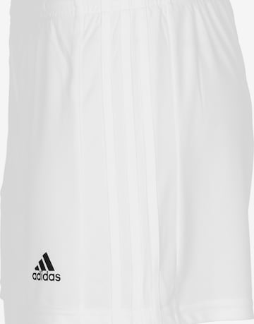 ADIDAS SPORTSWEAR Regular Workout Pants 'Squadra 21' in White