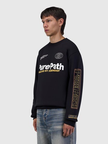 Sweat-shirt Pure Path en noir
