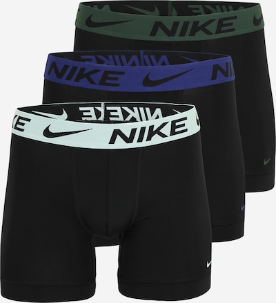 NIKE Bokserishortsit värissä tummanruskea / minttu / tummanvihreä / musta, Tuotenäkymä