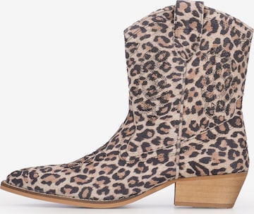 Bottes de cowboy 'Moco' PS Poelman en marron : devant