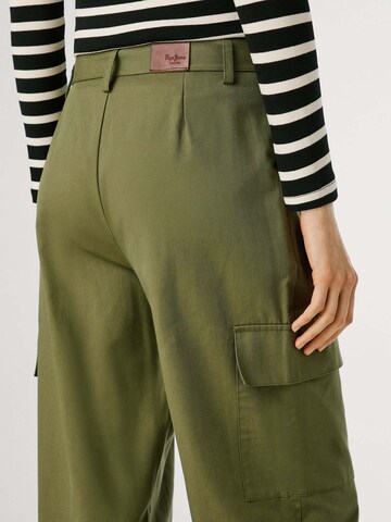 Effilé Pantalon à pince 'Sira' Pepe Jeans en vert