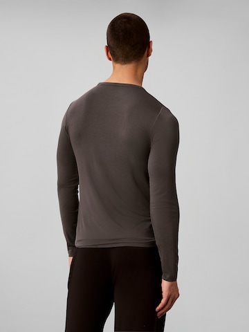 Pyjama long Calvin Klein en gris