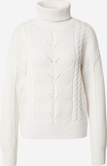 comma casual identity Pull-over en blanc naturel, Vue avec produit