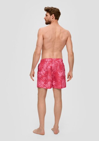 s.Oliver Board Shorts in Red