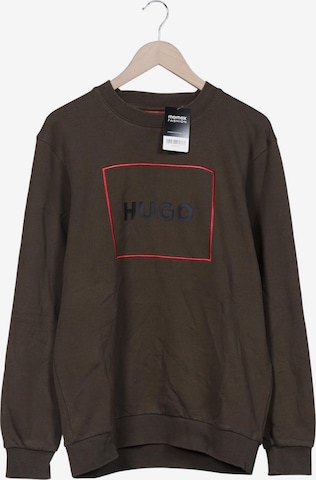 HUGO Sweater L in Grün: Vorderseite