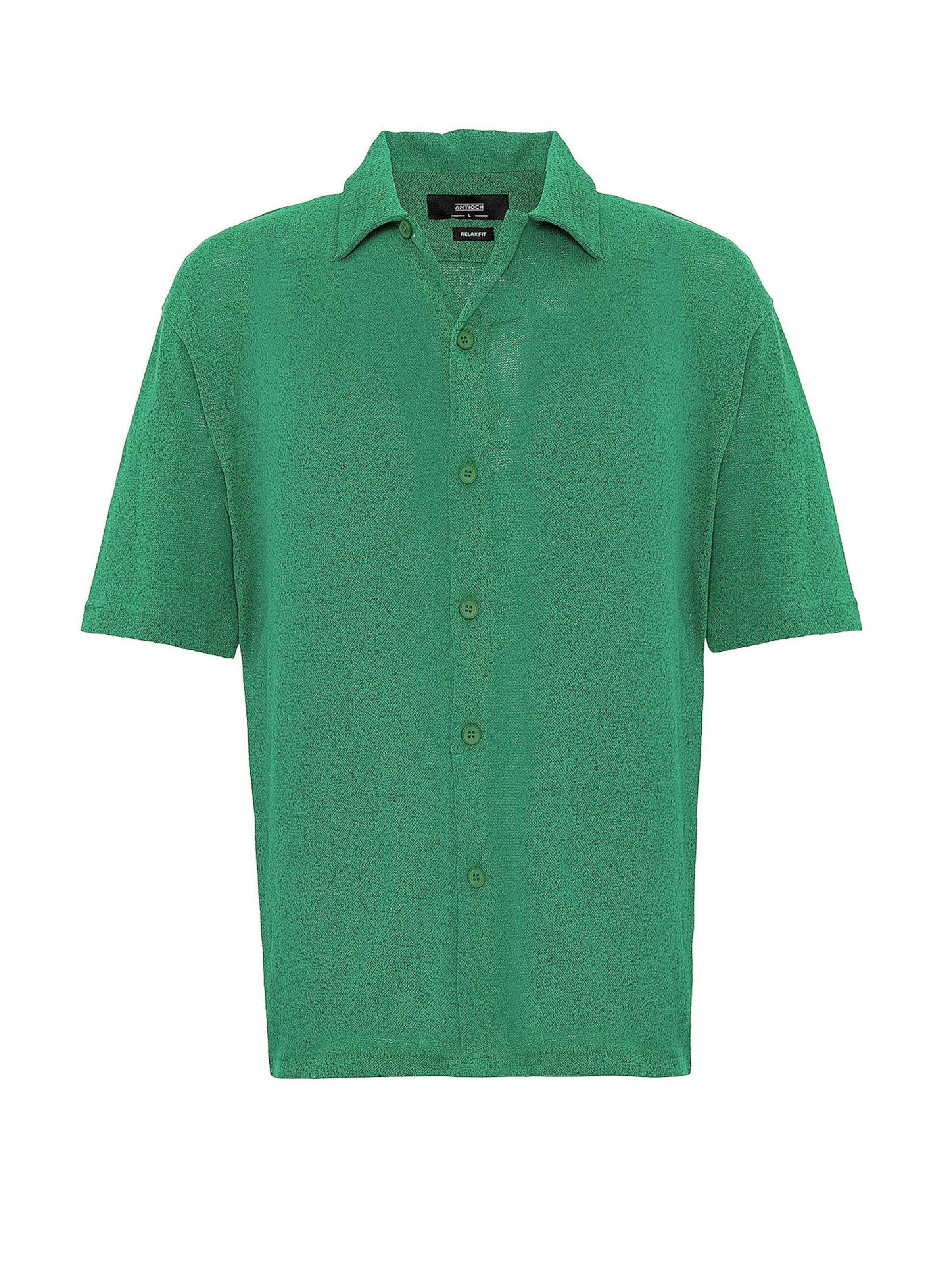 Antioch Regular fit Overhemd in Groen: voorkant