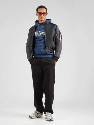Sweat-shirt 'OUTDOOR SCENE' Superdry en bleu