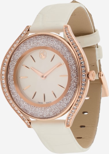 Swarovski Analoginen kello värissä kulta / läpinäkyvä / offwhite, Tuotenäkymä