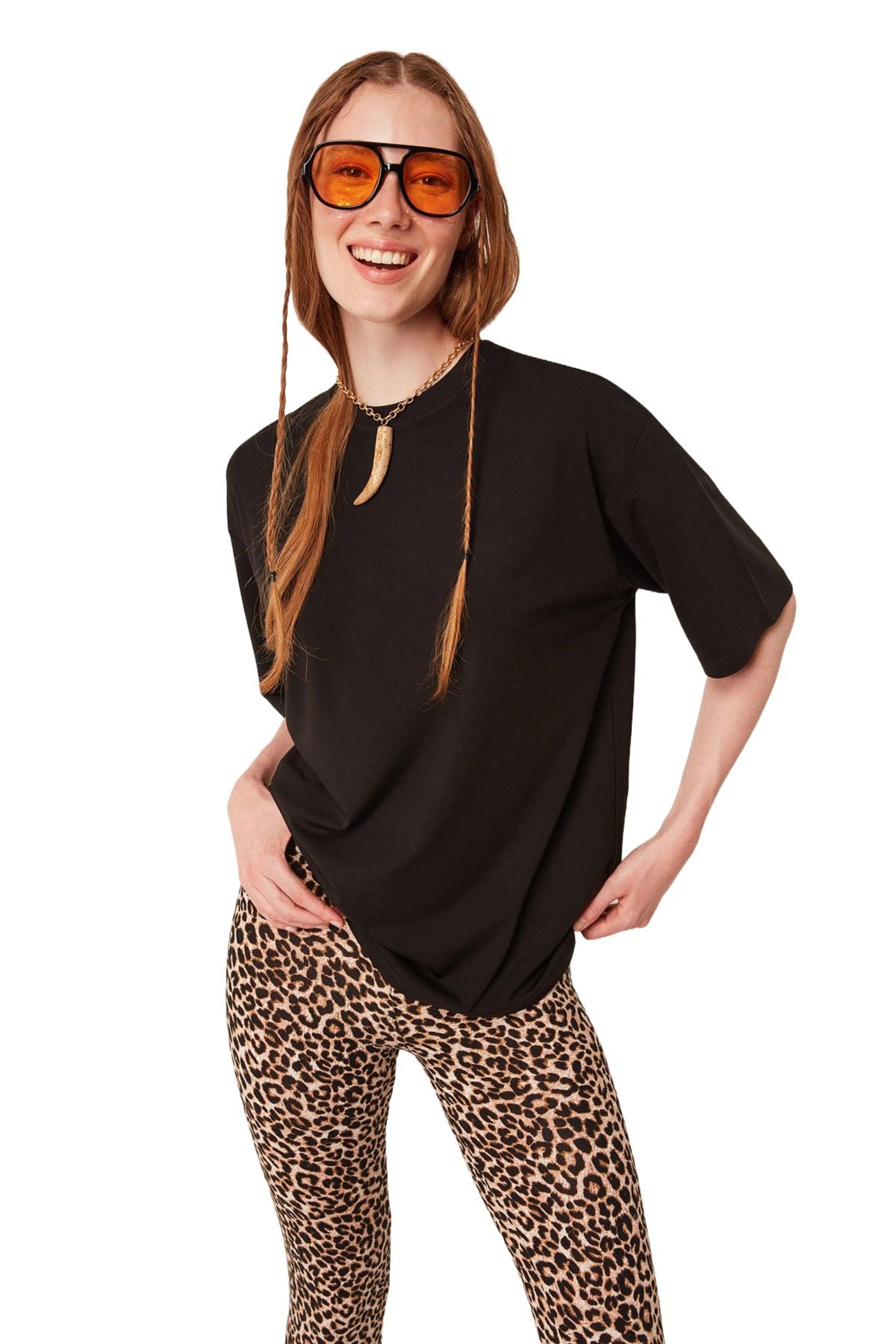 No Matter What Shirt in Zwart