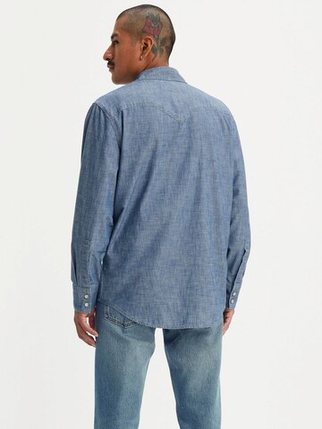 LEVI'S ® - Ajuste regular Camiseta 'BARSTOW WESTERN' en azul
