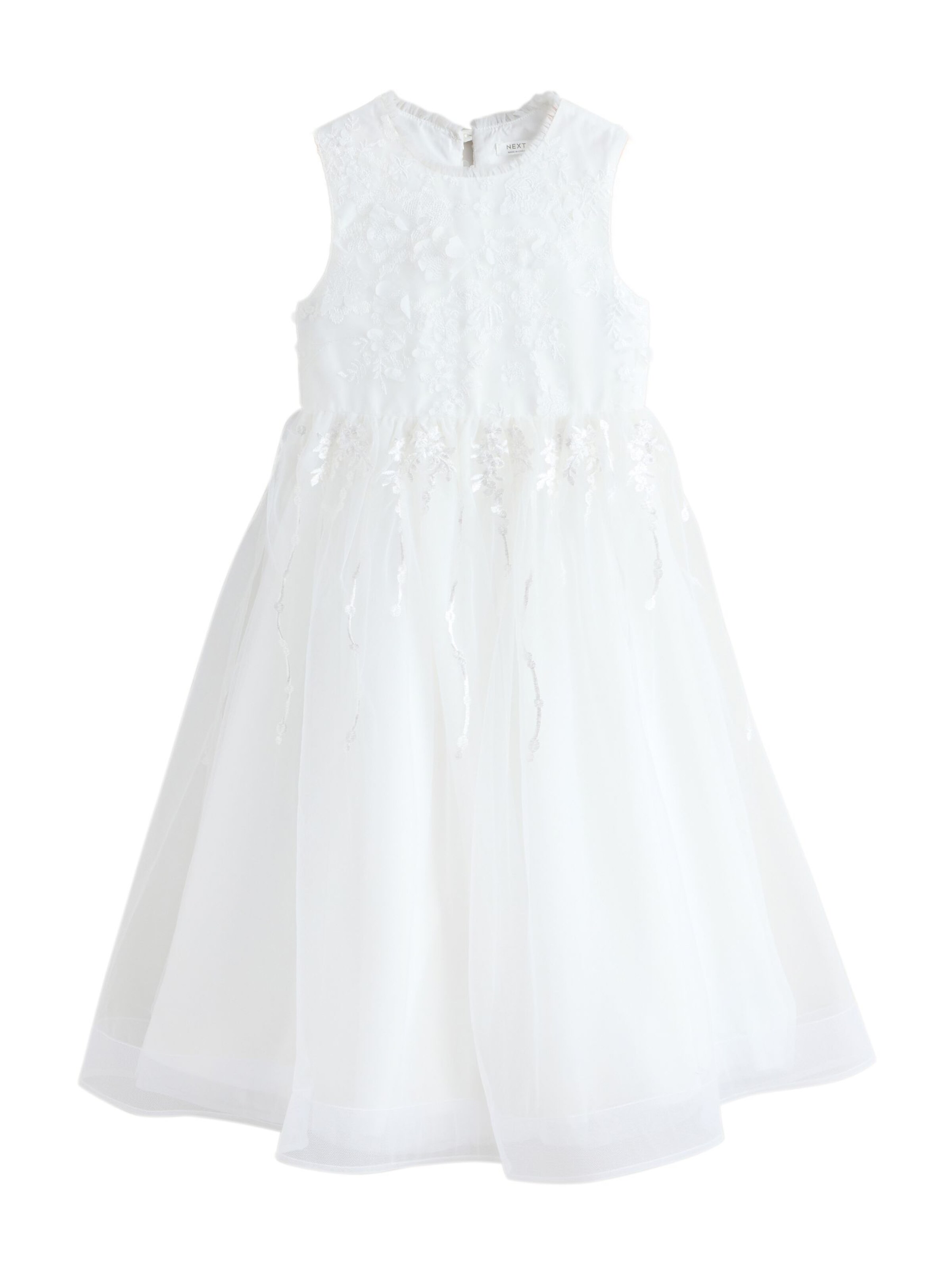 Next Klänning i vit: framsida