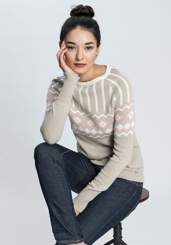 AJC Pullover in Beige: Vorderseite
