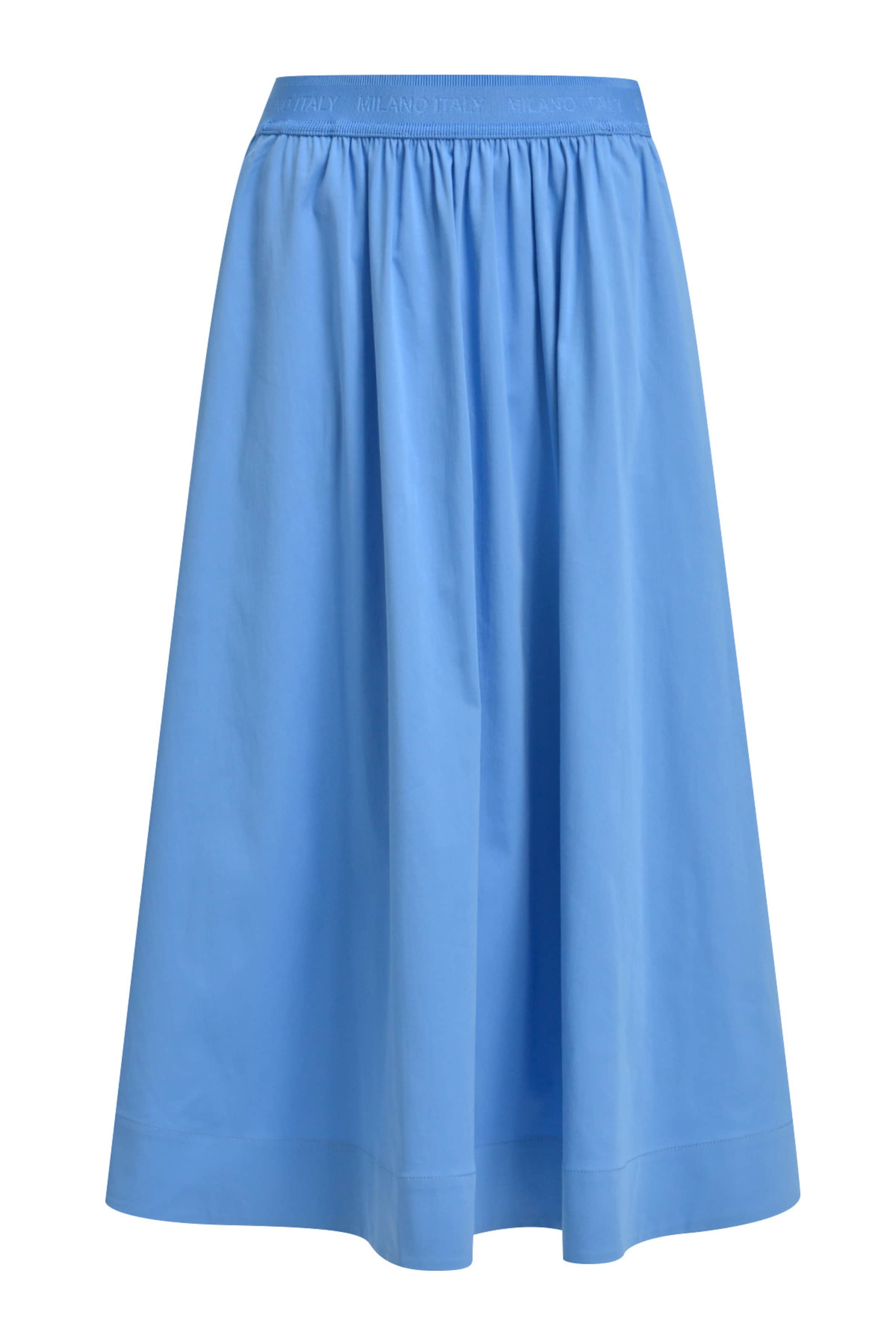 Milano Italy Skirt in Blue: front