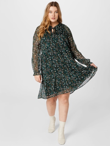 Robe-chemise 'Sharon' ABOUT YOU Curvy en mélange de couleurs : devant