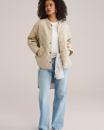 WE Fashion Широкий Джинсы в Синий