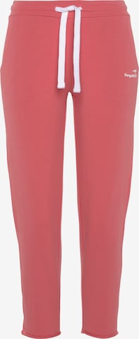 KangaROOS Tapered Pants in Pink: front