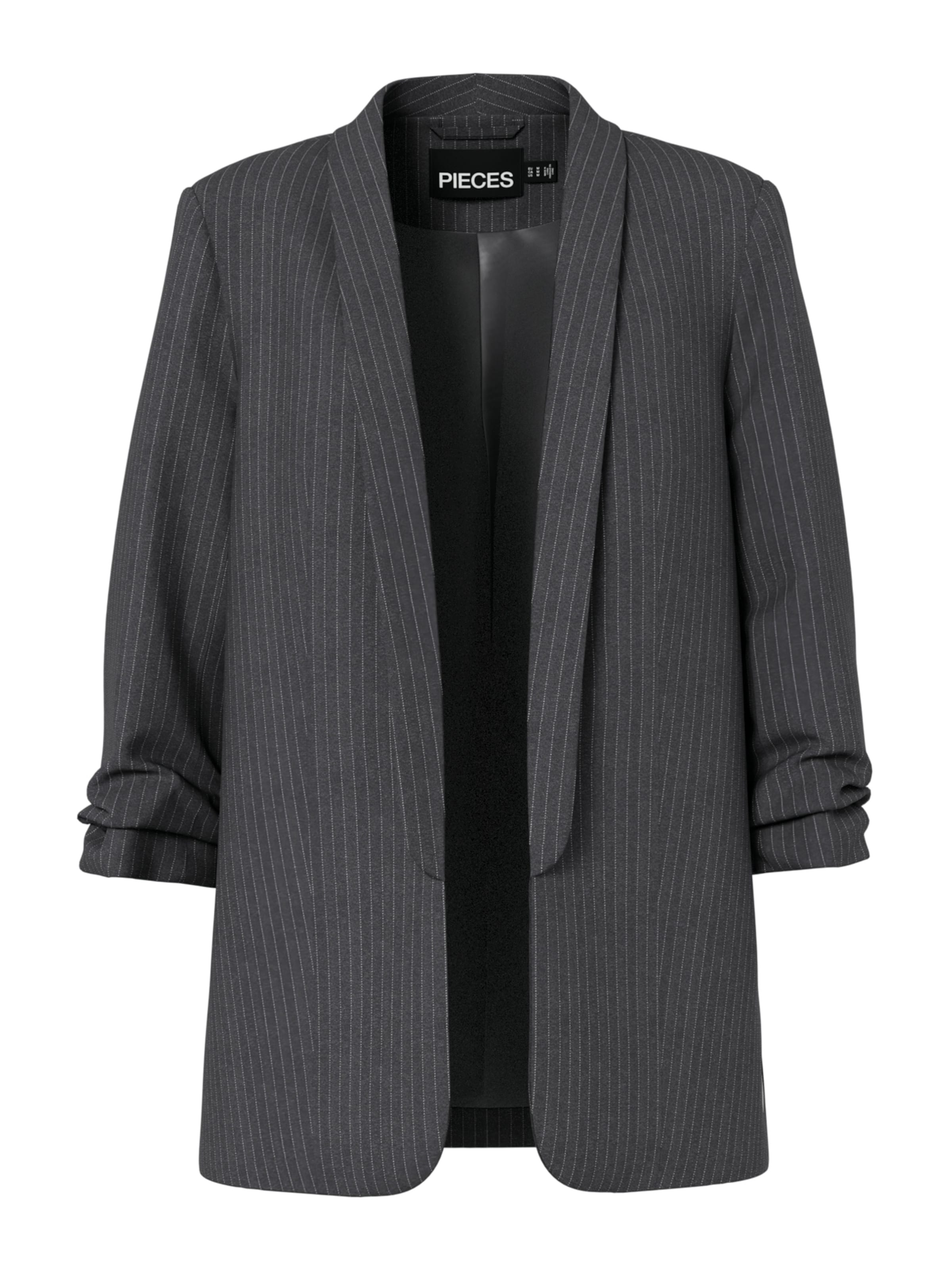PIECES Blazer 'PCBosella' i grå: forside