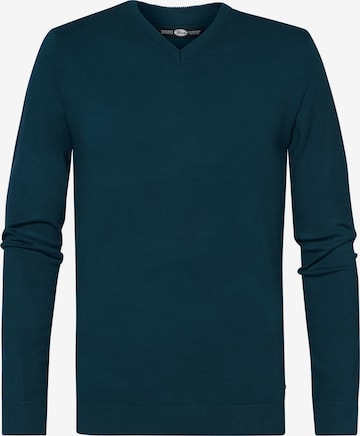 Petrol Industries Sweater in Blue: front