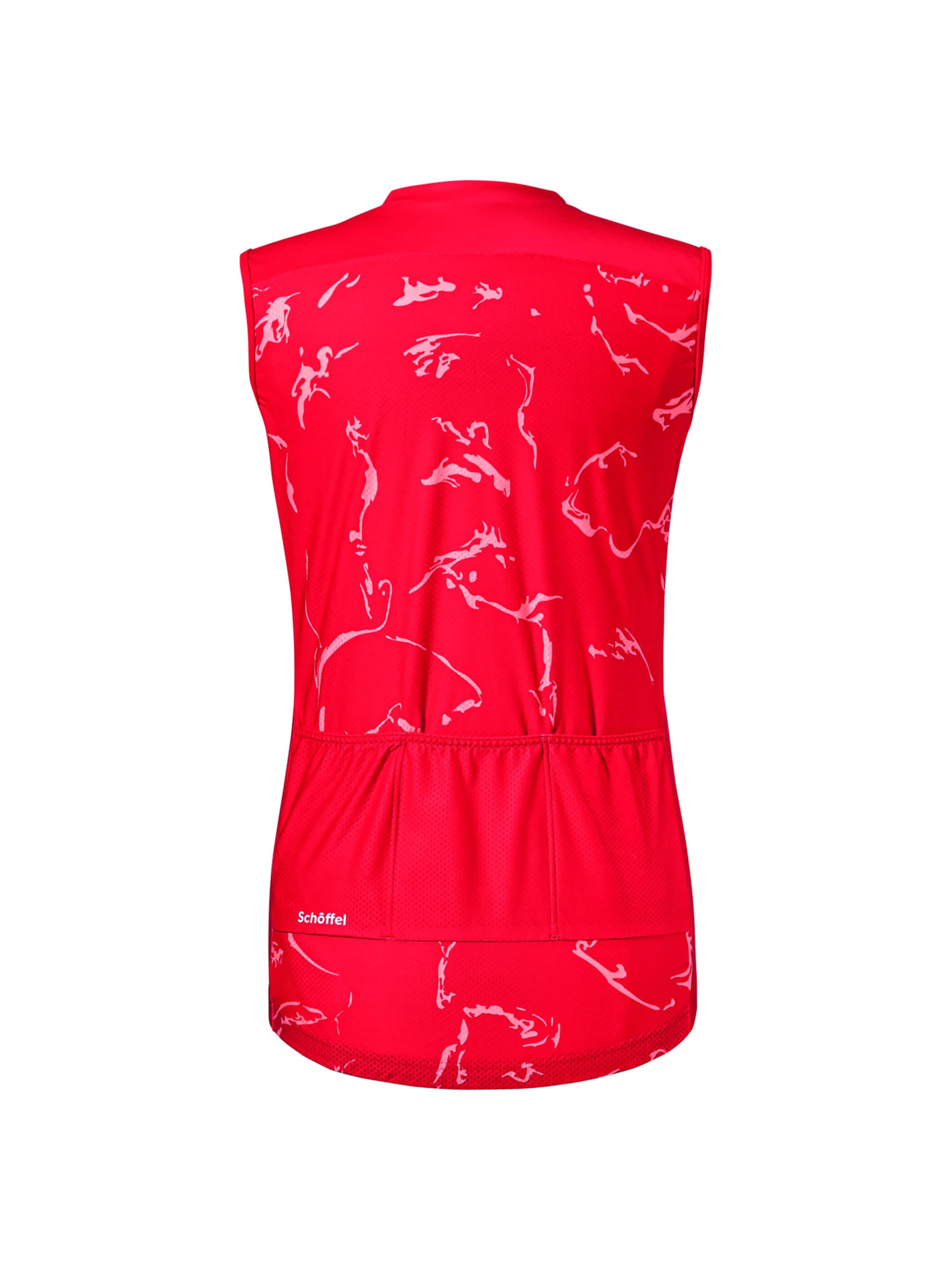 Maglia trikot 'Grossi' di Schöffel in rosso