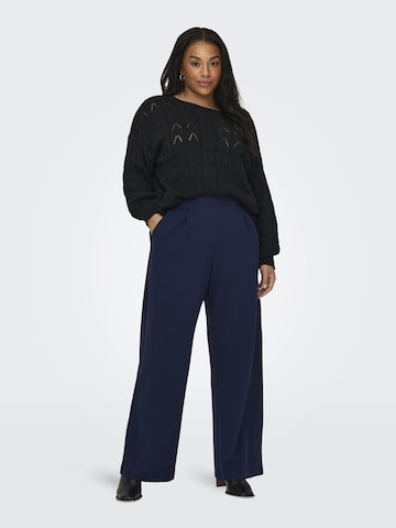 ONLY Carmakoma Wide leg Pants in Blue