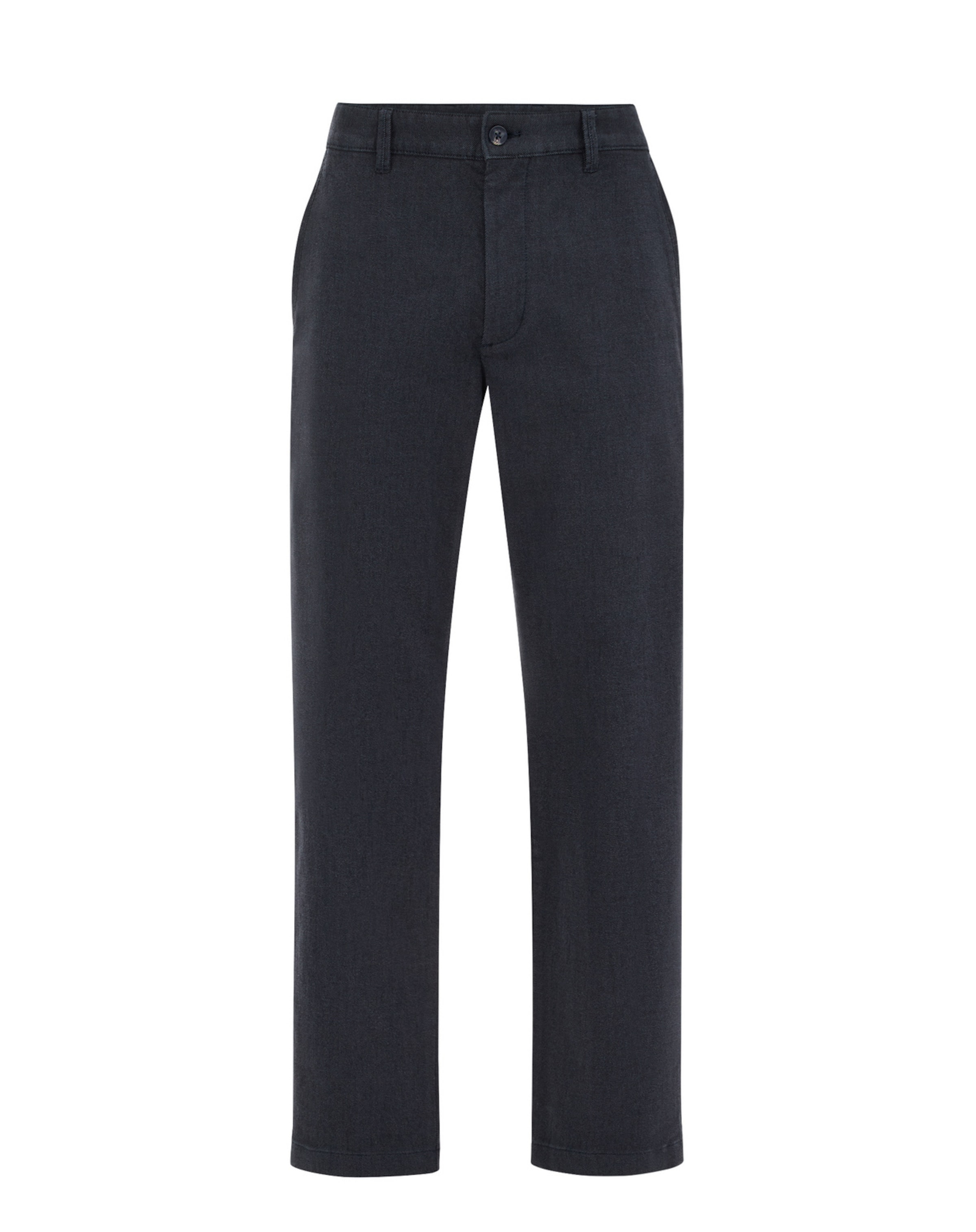 WE Fashion regular Παντελόνι τσίνο σε μπλε: μπροστά