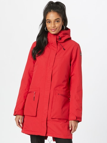 ICEPEAK Outdoor Jacket 'AVENAL' in Red: front