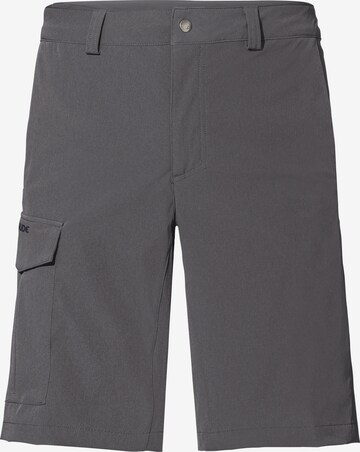 VAUDE Regular Athletic Pants 'Elope' in Grey: front