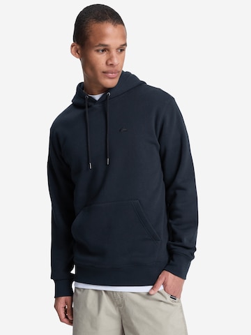 QUIKSILVER Sweatshirt 'Salt Water' in Black: front