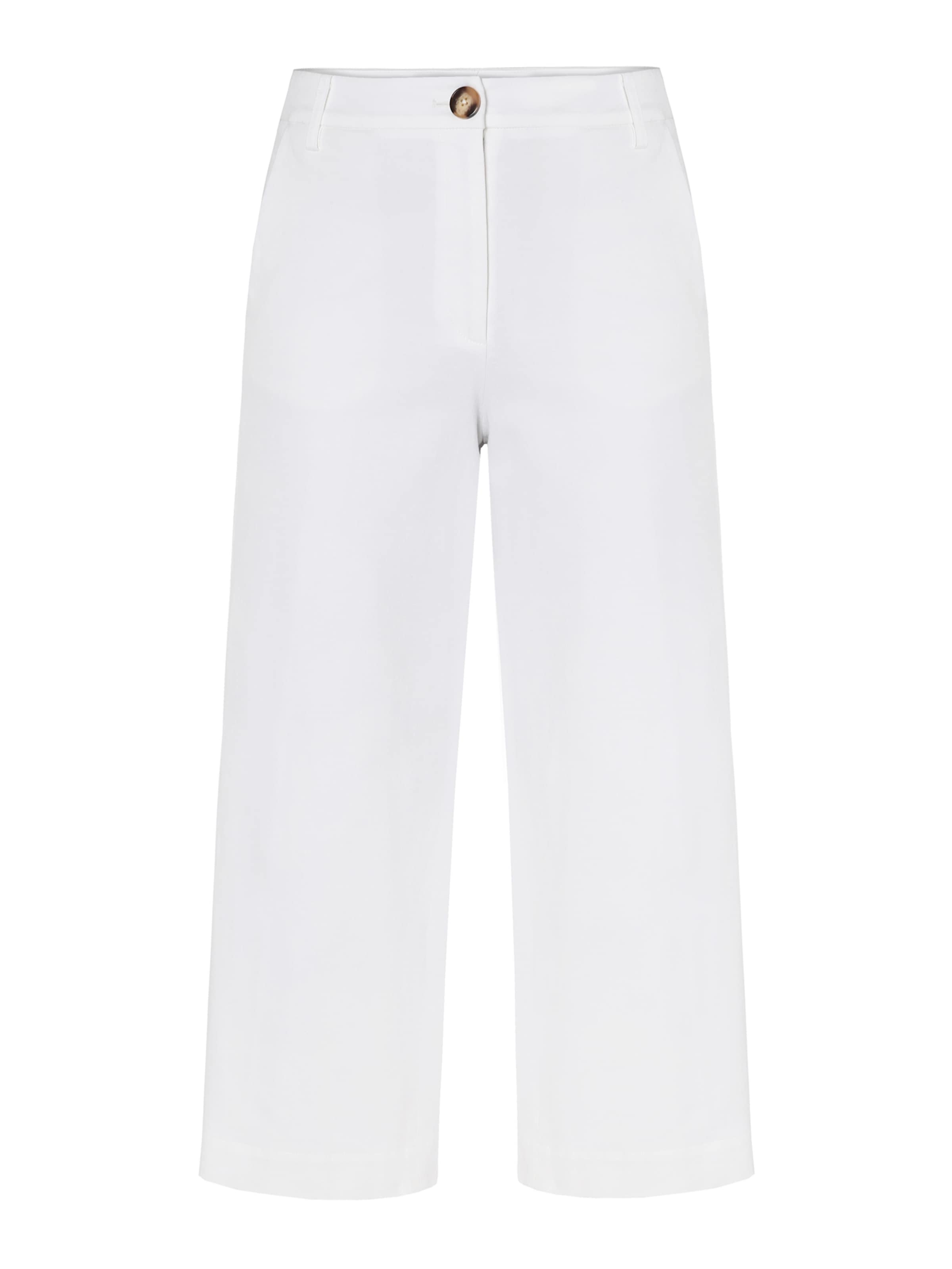 TATUUM Loosefit Παντελόνι σε λευκό: μπροστά