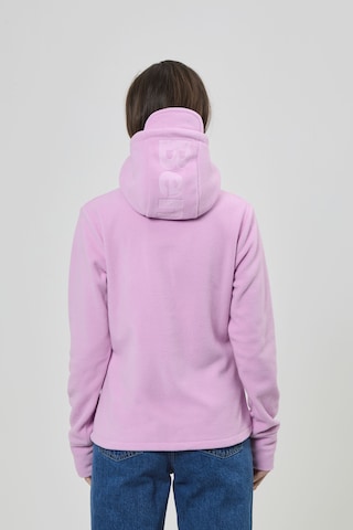 BENCH Fleecejacke 'Ninja' in Lila