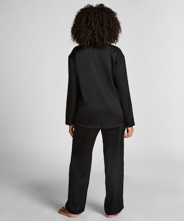 Hunkemöller Pyjamabroek in Zwart