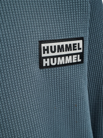T-Shirt 'WALTER WAFFLE ' Hummel en bleu