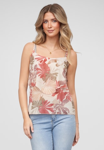 Cloud5ive Top in Beige: voorkant