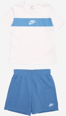 Nike Sportswear Set in Blau: Vorderseite