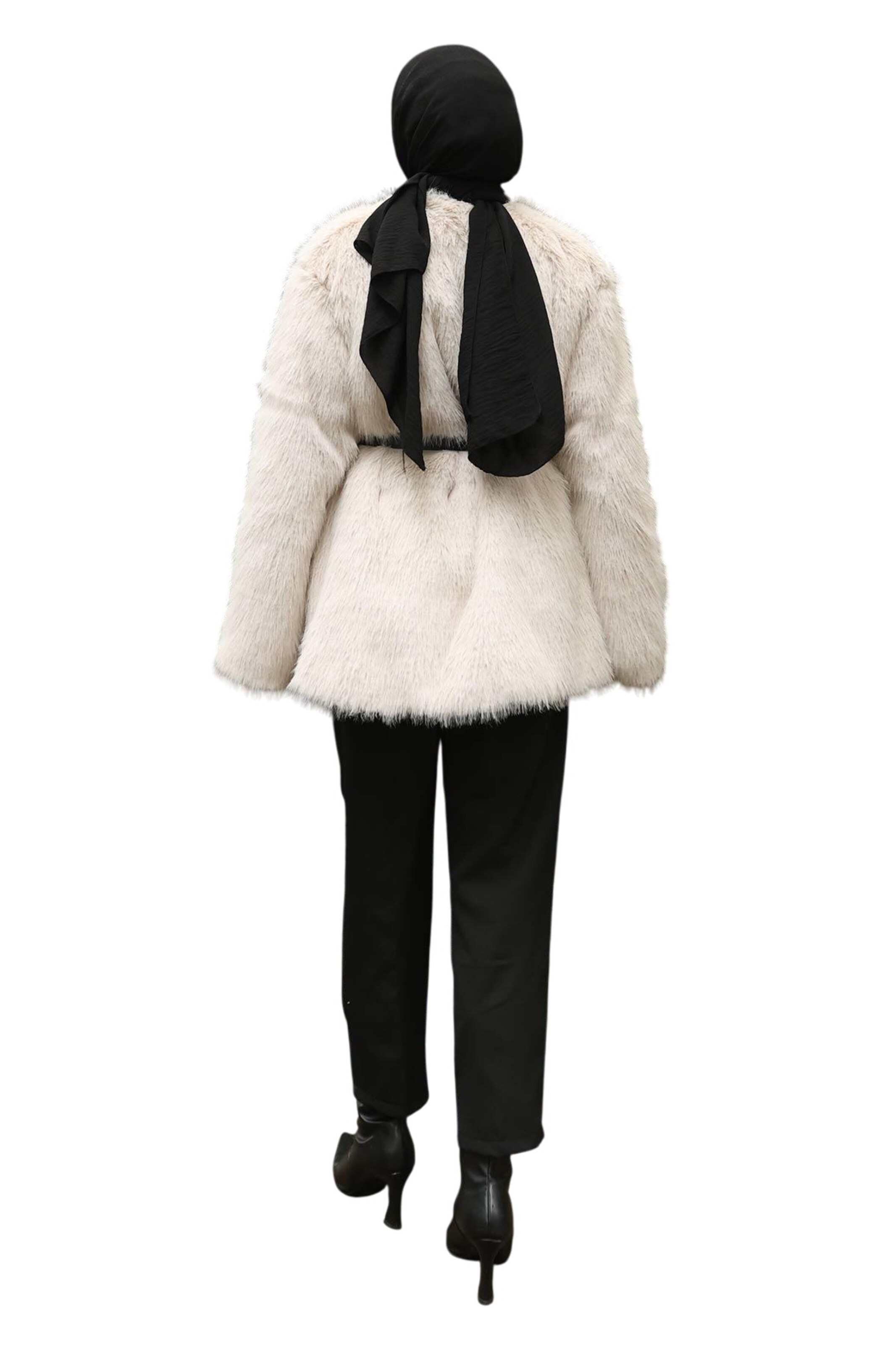 MODAMIHRAM Winterjas in Wit