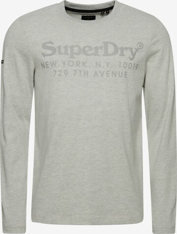 Superdry Shirt in Grau: predná strana