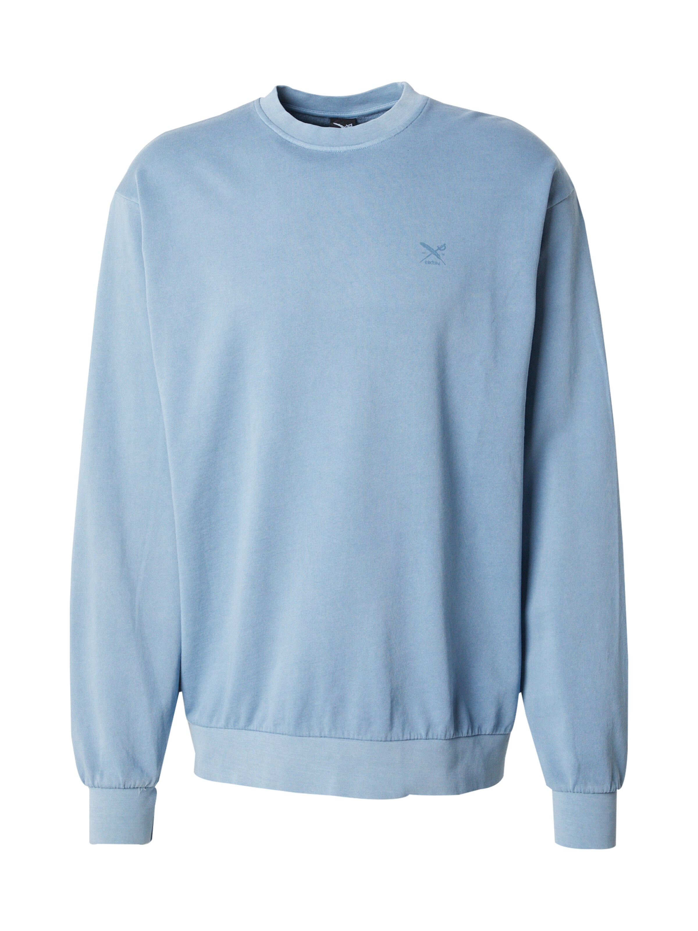 Iriedaily Суичър 'Waterkeeper' в синьо: отпред