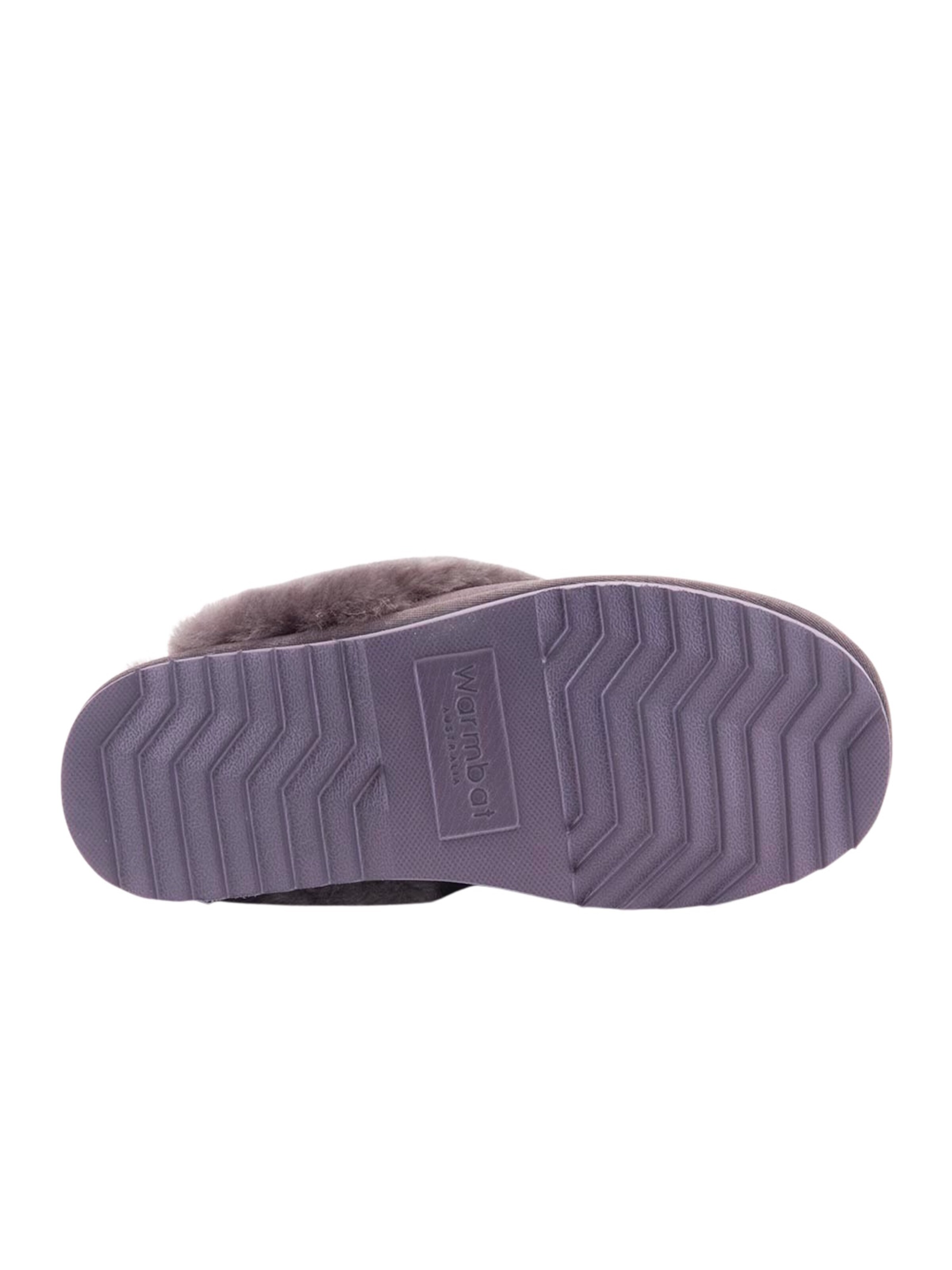 Warmbat Slipper 'Flurry' in Purple