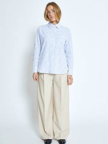 minus Blouse 'Astra' in Blauw