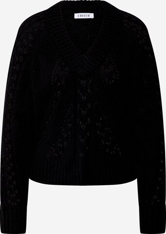 EDITED Pullover 'Luzia' in Schwarz: predná strana