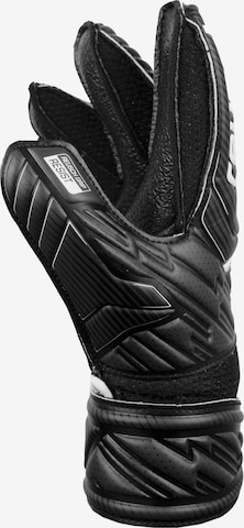 REUSCH Athletic Gloves 'Attrakt Resist Finger Support Junior' in Black