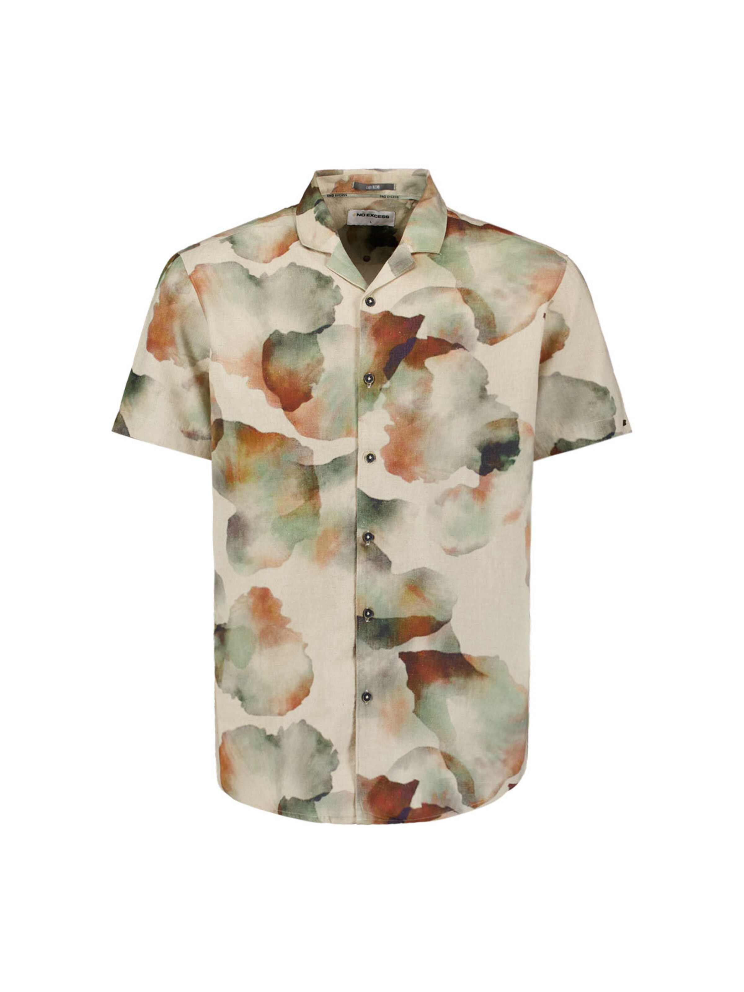 No Excess Hemd in Beige: Vorderseite