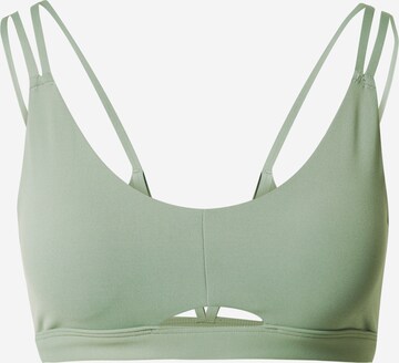 ADIDAS PERFORMANCE Bralette Sports Bra 'Studio Luxe' in Green: front