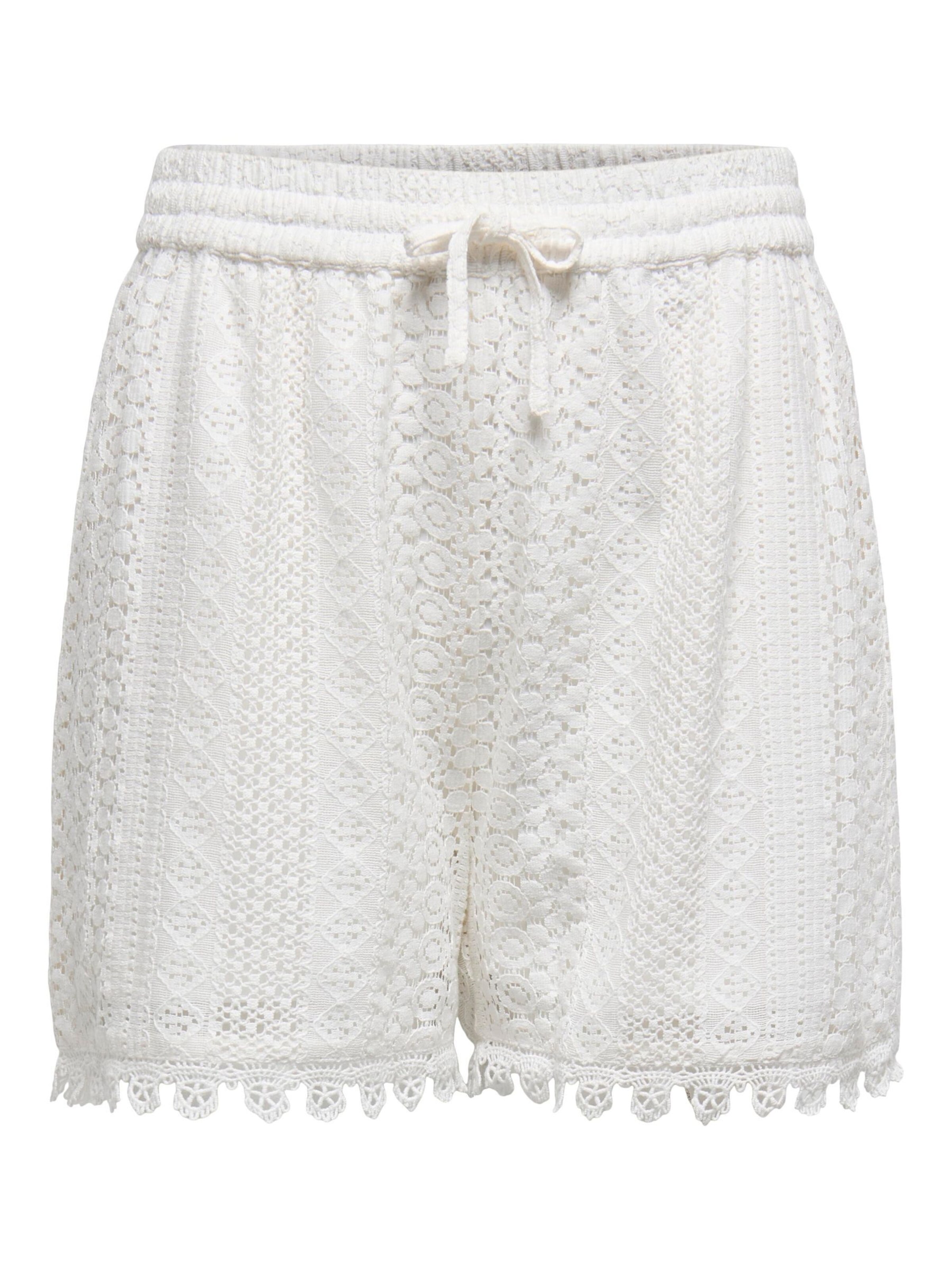 Pantalon ONLY en blanc : devant