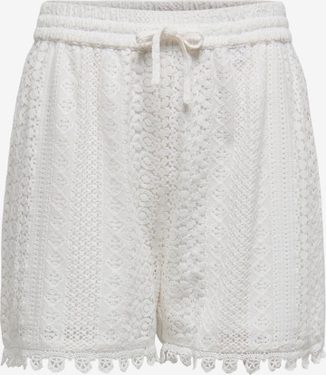 Pantalon ONLY en blanc : devant